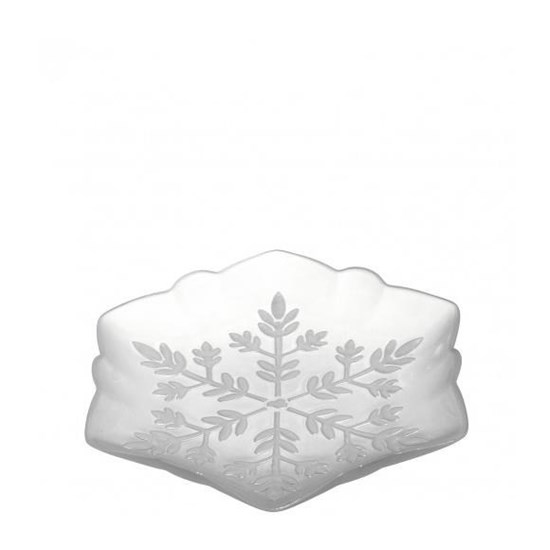 Dekorační talíř "sněhová vločka" NEVE 32 cm_0