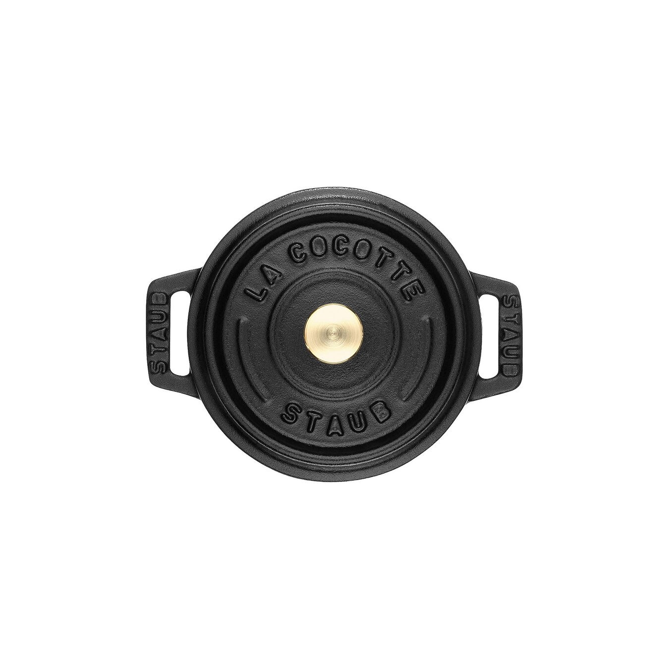 Hrnec STAUB kulatý 10 cm černý_1