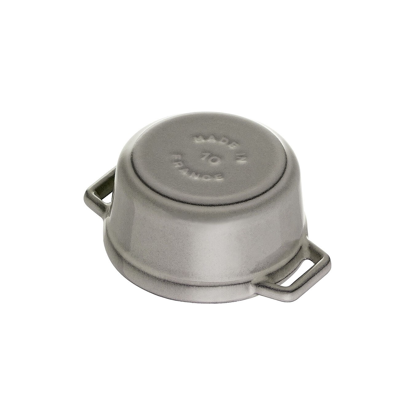 Hrnec STAUB kulatý 10 cm šedý_2