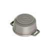 Hrnec STAUB kulatý 10 cm šedý_2