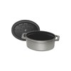 Hrnec STAUB oválný 11 cm šedý_3