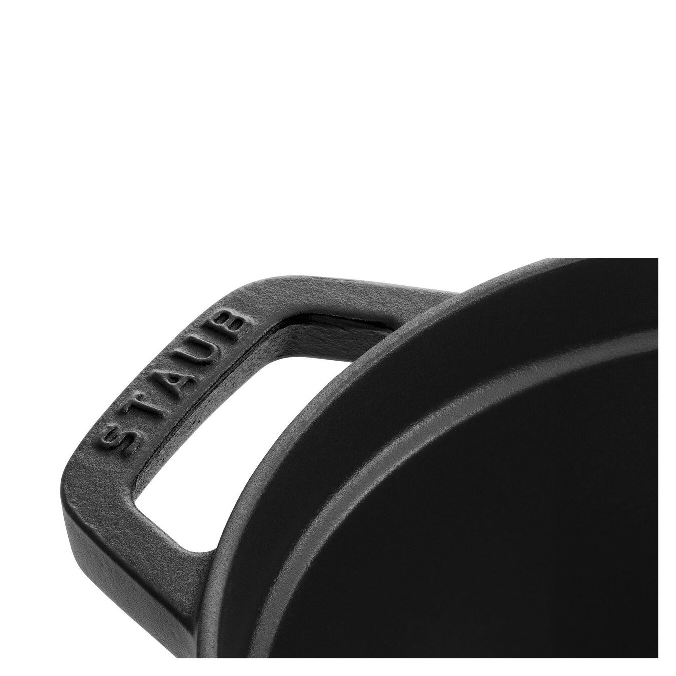 Hrnec STAUB oválný 23 cm černý_1
