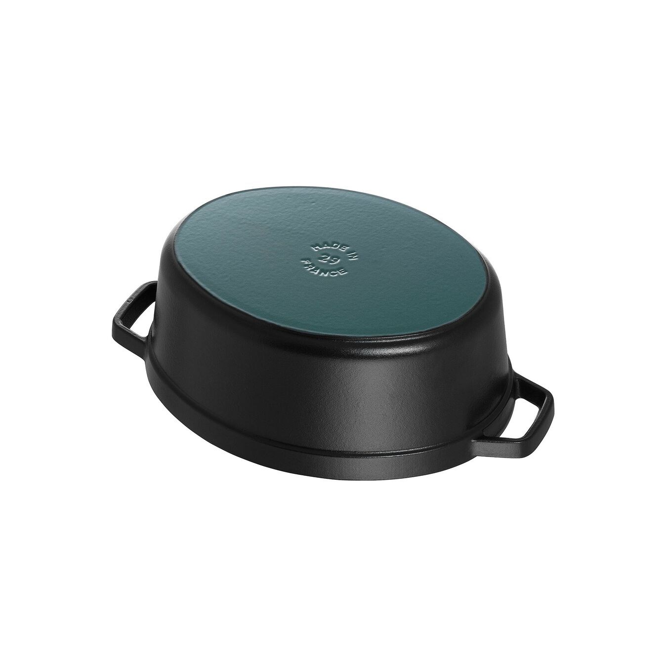 Hrnec STAUB oválný 27 cm černý_0