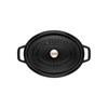 Hrnec STAUB oválný 27 cm černý_2