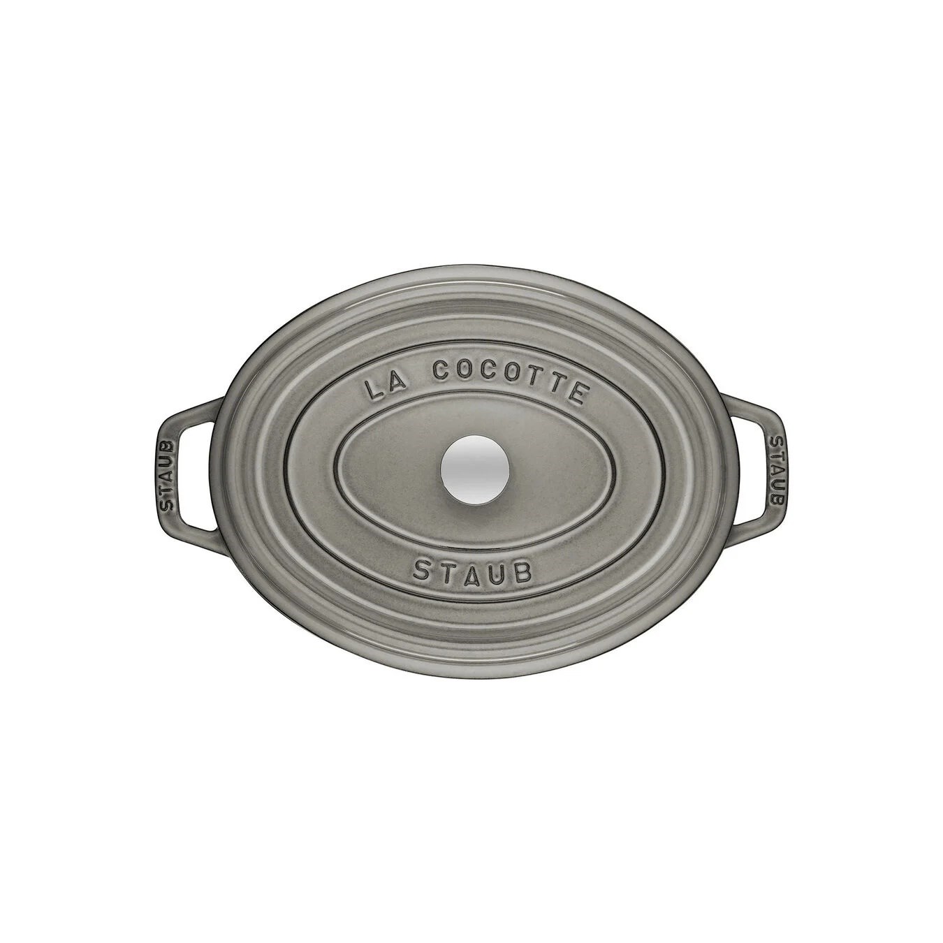 Hrnec STAUB oválný 33 cm šedý_0