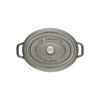 Hrnec STAUB oválný 33 cm šedý_0