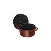 Hrnec STAUB kulatý 22 cm vínový_1