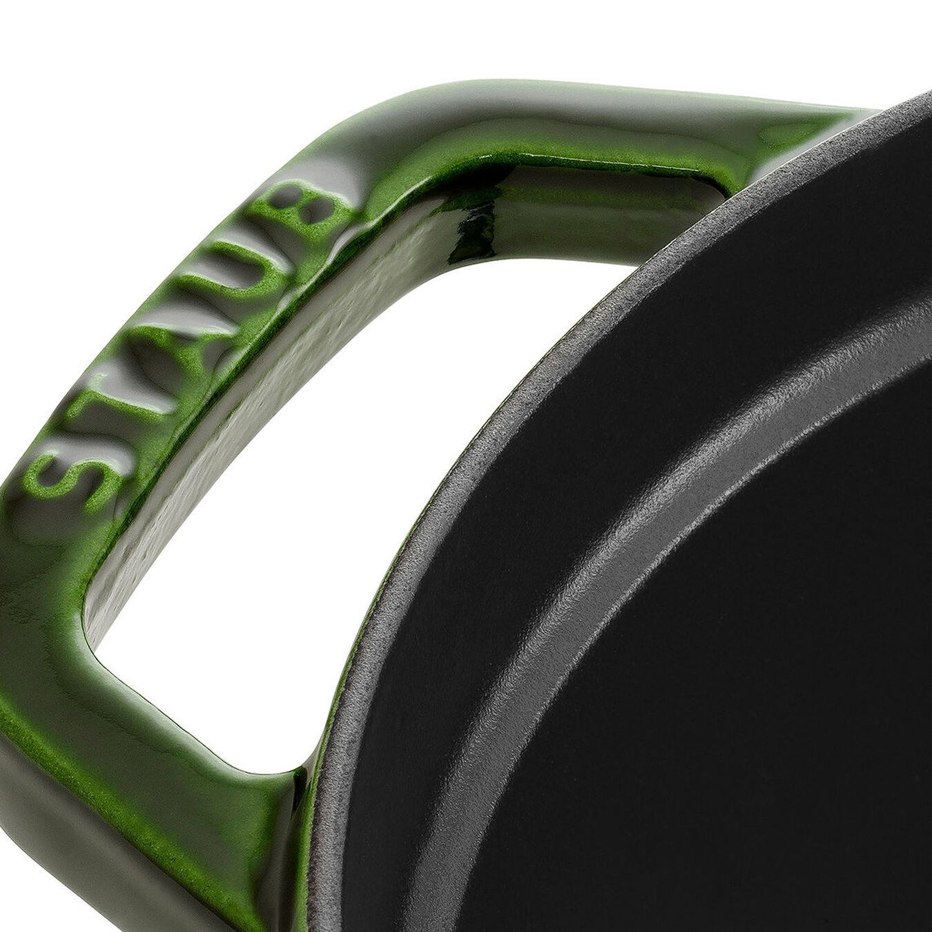 Hrnec STAUB oválný 29 cm zelený_0