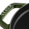 Hrnec STAUB oválný 29 cm zelený_0