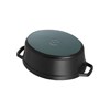 Hrnec STAUB oválný 17 cm černý_2