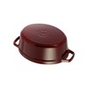 Hrnec STAUB  oválný 33 cm vínový 6,7l_3