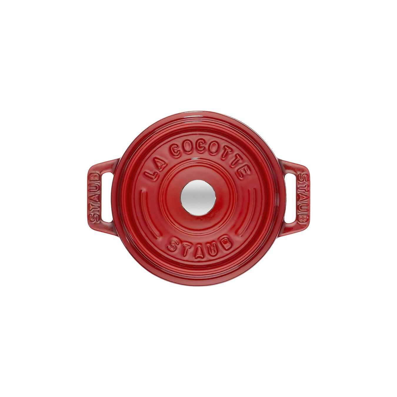 Hrnec STAUB kulatý 10 cm červený_0