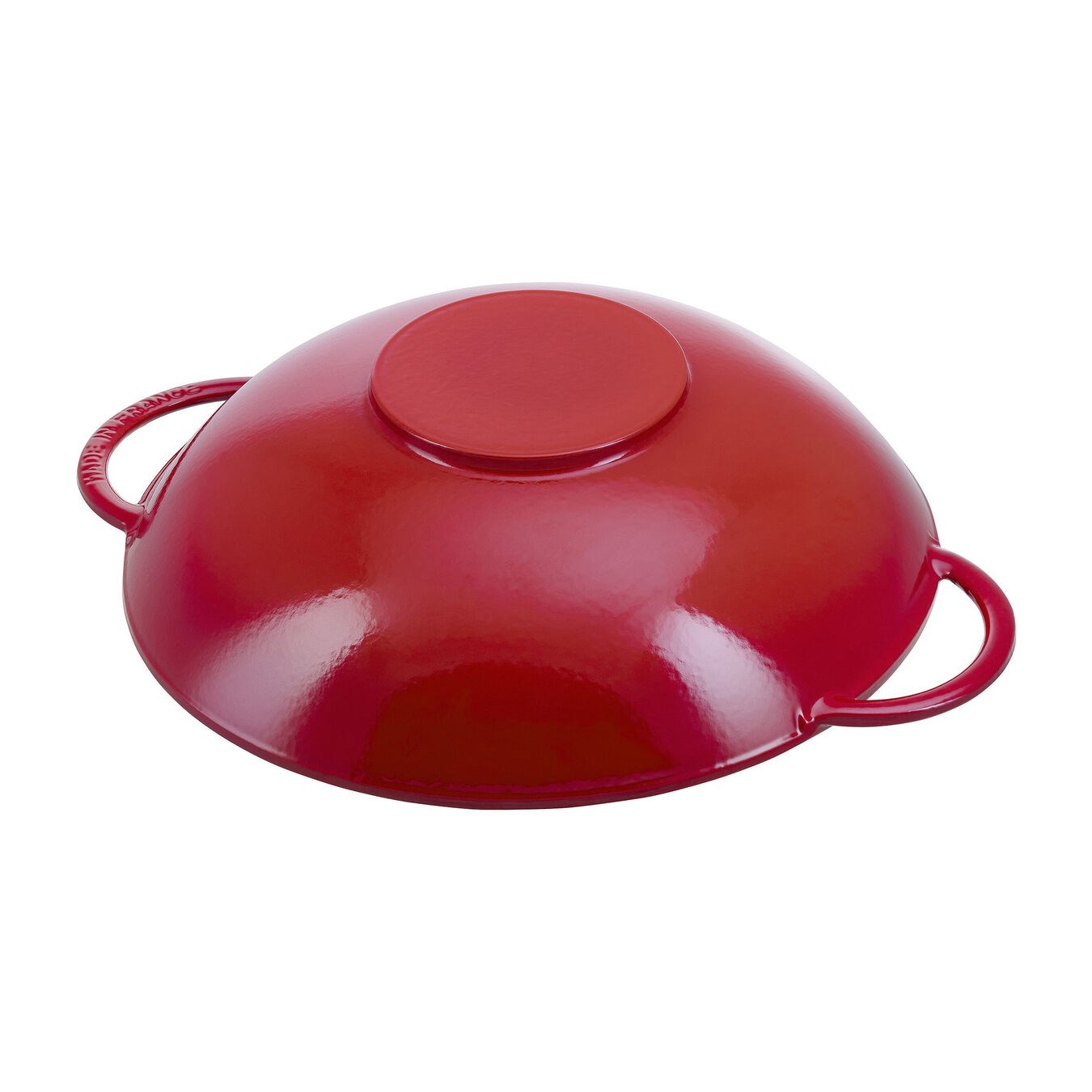 Pánev Wok STAUB s poklicí 37cm červená_2