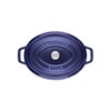 Hrnec STAUB oválný 33 cm modrý_1