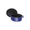Hrnec STAUB oválný 33 cm modrý_2