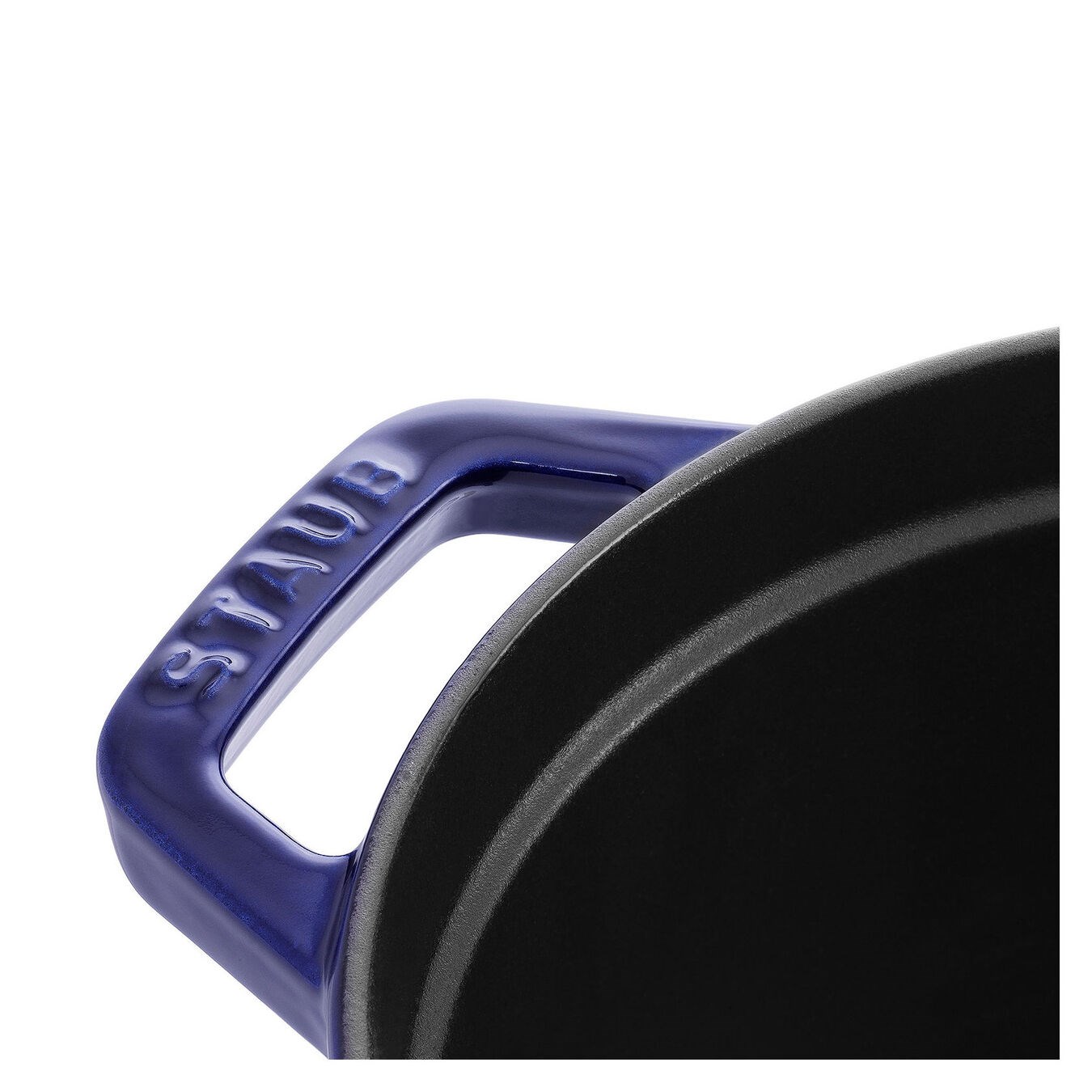 Hrnec STAUB oválný 33 cm modrý_3