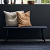 Dřevěná lavice /stolička NADI 120 cm černá_0