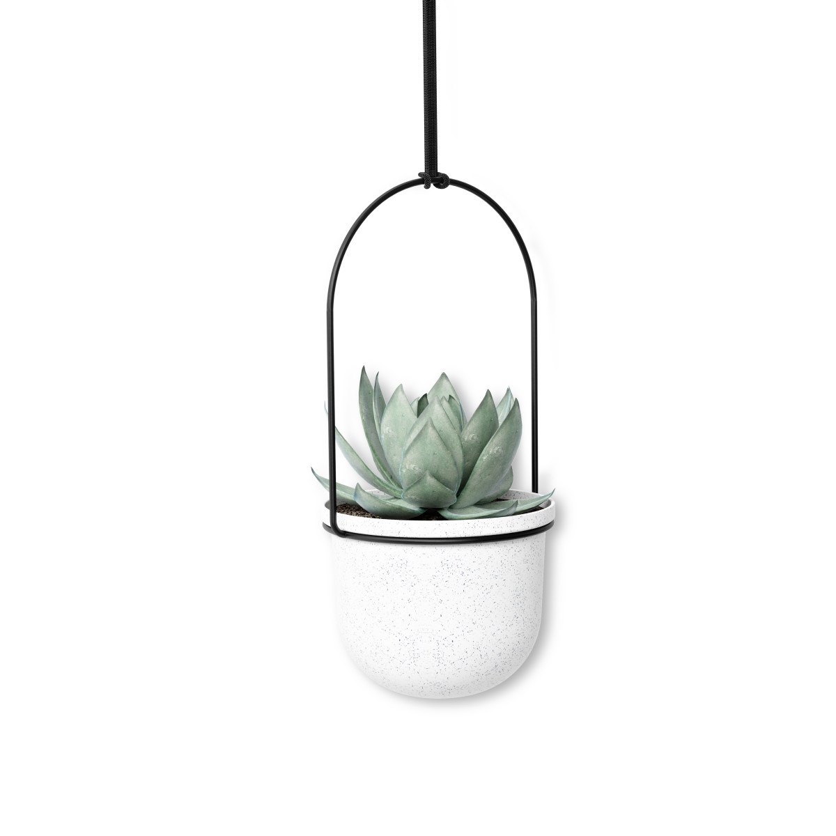 Květináče TRIFLORA SET/5ks bílé_2