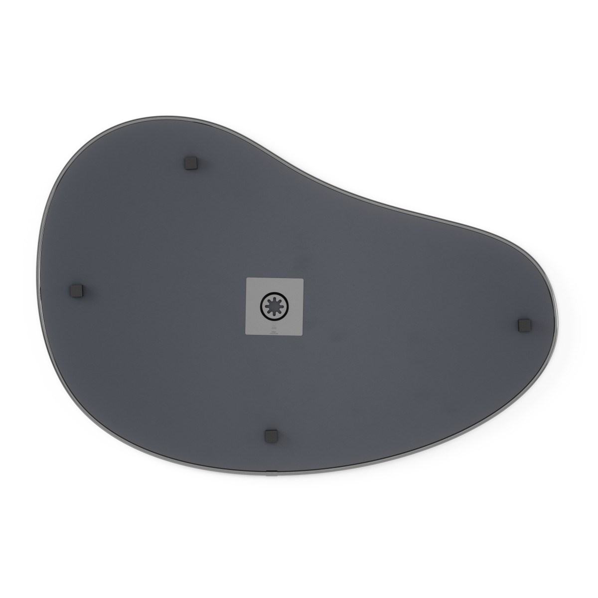 Zrcadlo HUBBA PEBBLE 61x91 cm s titanovým lemem_3