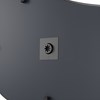 Zrcadlo HUBBA PEBBLE 61x91 cm s titanovým lemem_5