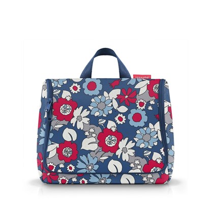 Kosmetická taška Toiletbag XL florist indigo_3