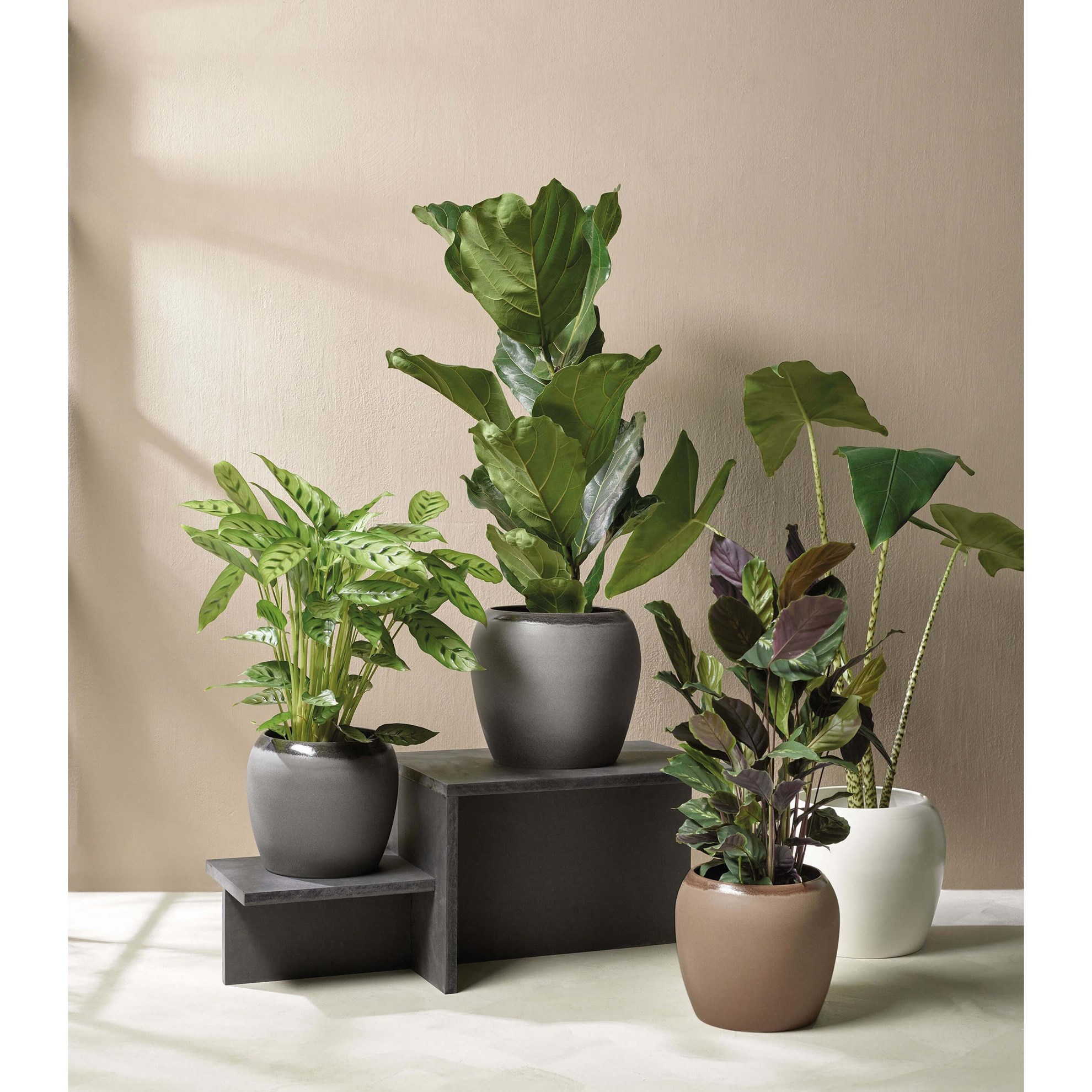 Květináč BRUNA 21,5 cm šedý_0