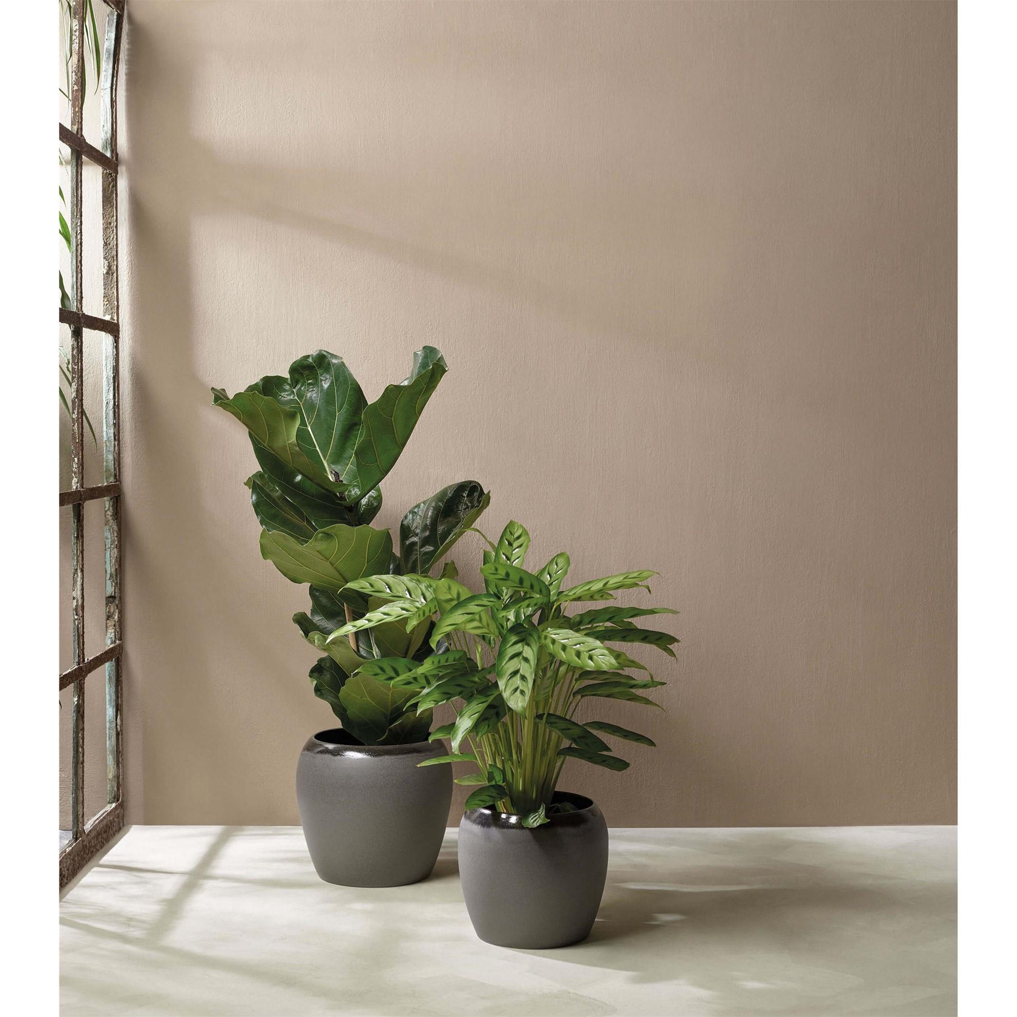 Květináč BRUNA 21,5 cm šedý_1