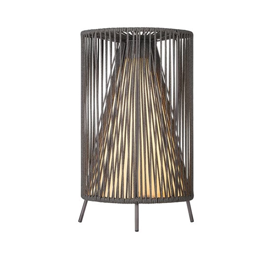Přenosná LED lampa 54 cm černá_4