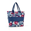 Chytrá taška přes rameno Shopper e1 florist indigo_0