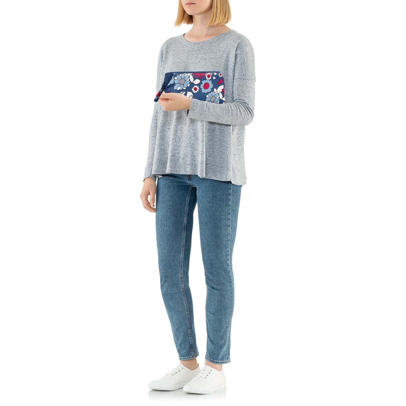 Kosmetická taška Travelcosmetic florist indigo_0