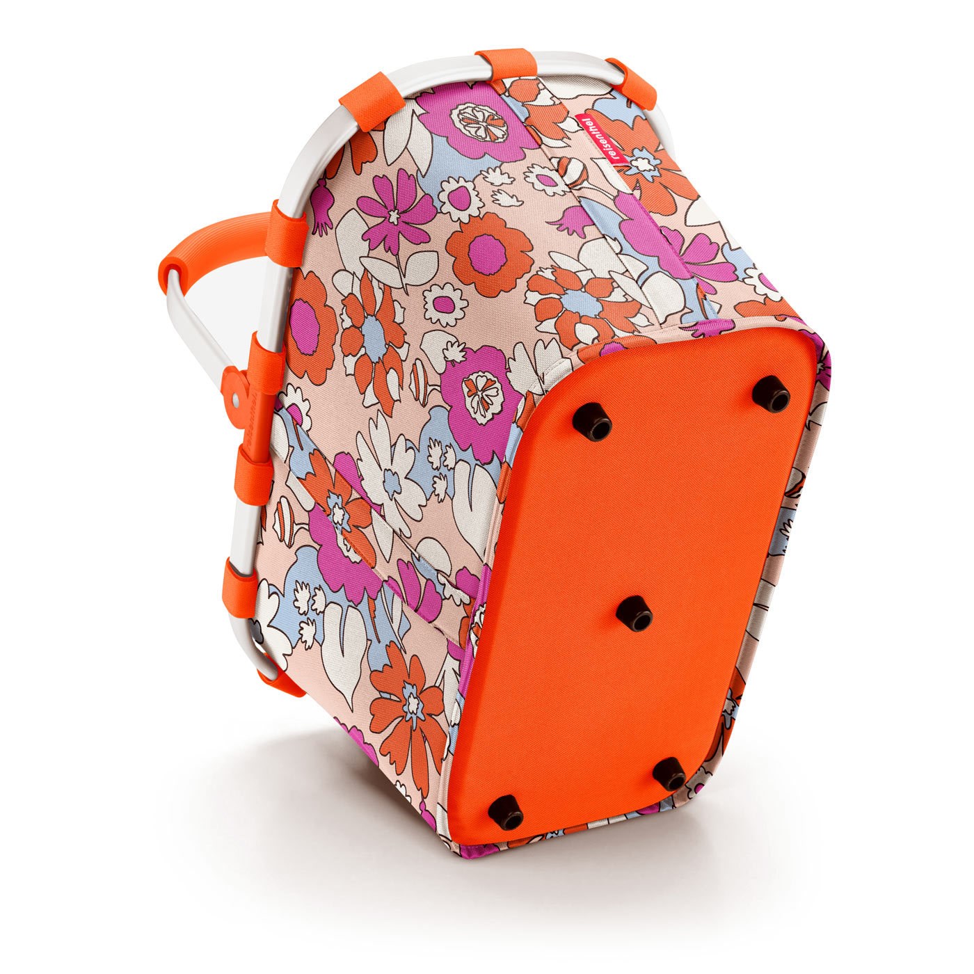Nákupní košík Carrybag frame florist peach_1