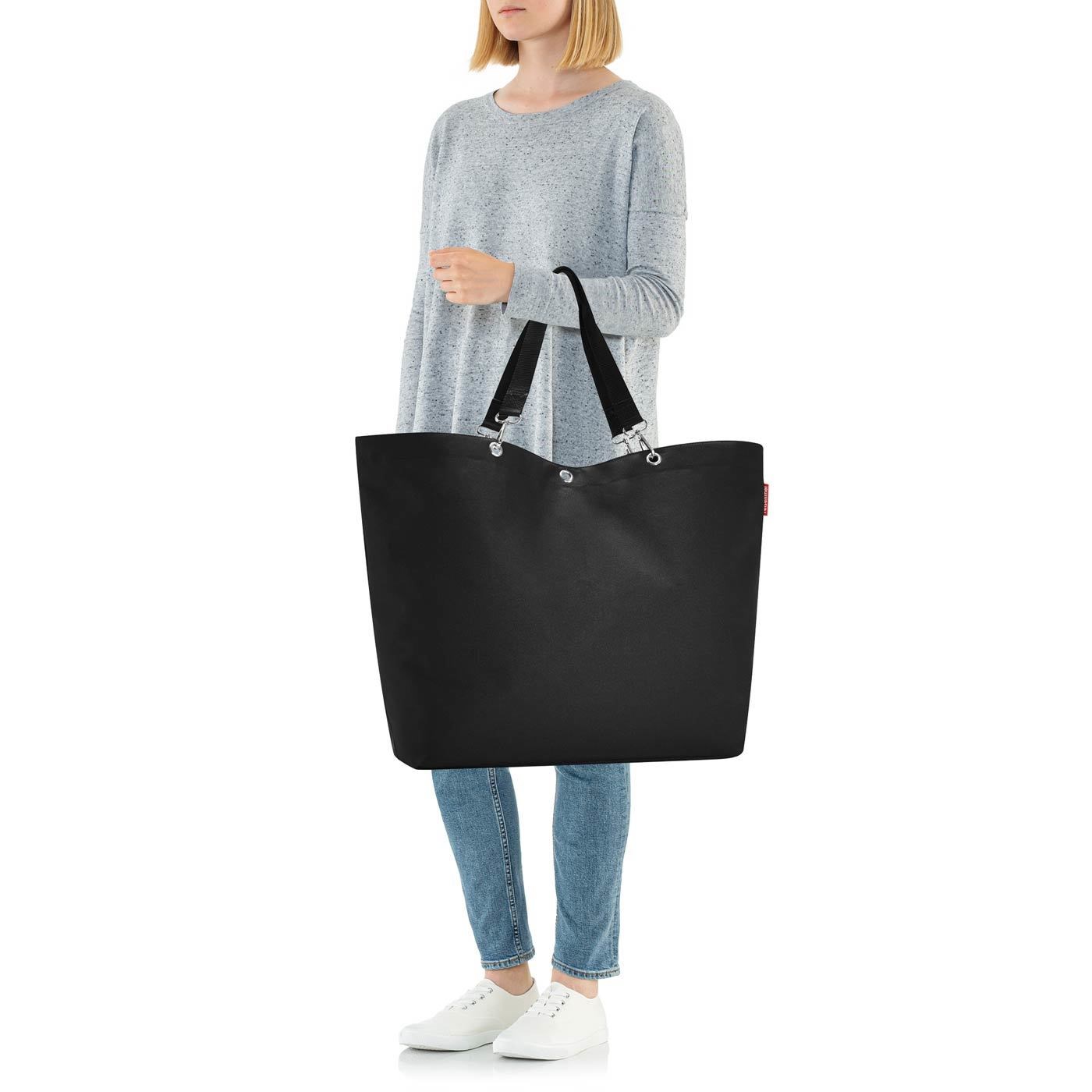 Taška přes rameno Shopper XL black_4