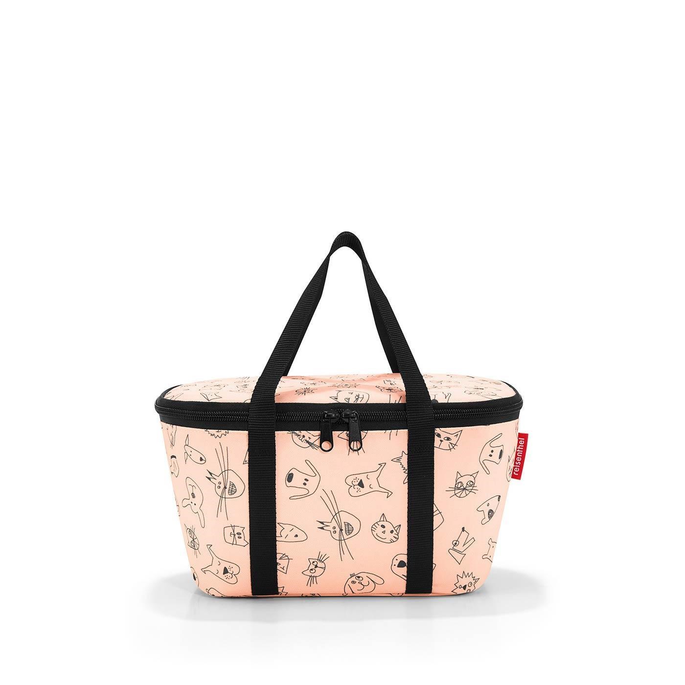 Termotaška Coolerbag XS kids cats and dogs rose_2
