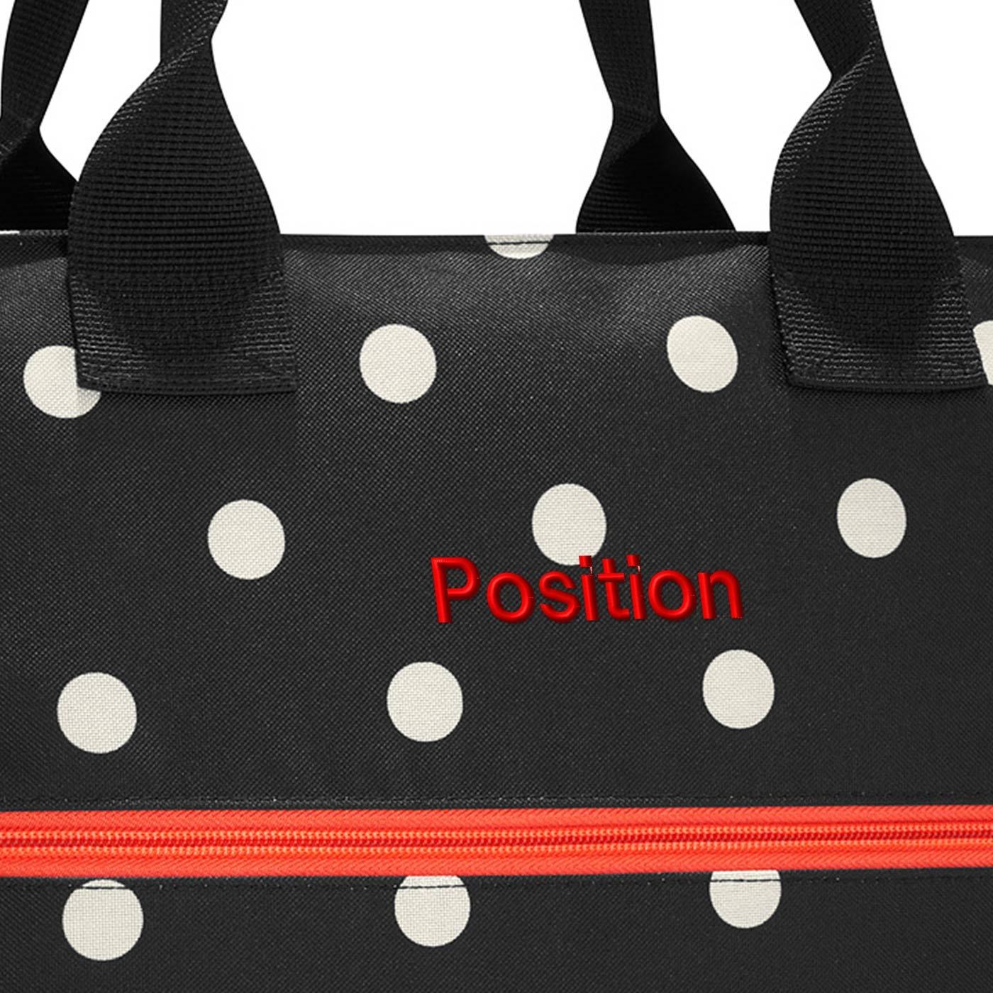 Chytrá taška přes rameno Shopper e1 mixed dots_1