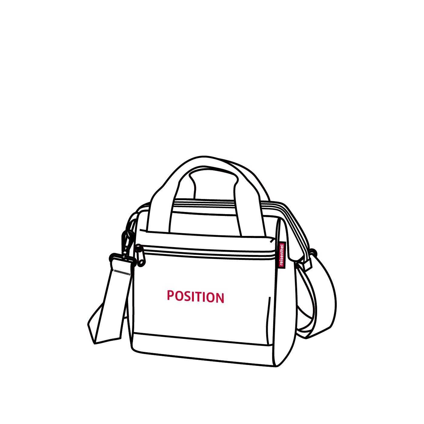 Taška přes rameno Allrounder Cross mixed dots_6