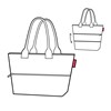Chytrá taška přes rameno Shopper e1 leaves blue_4