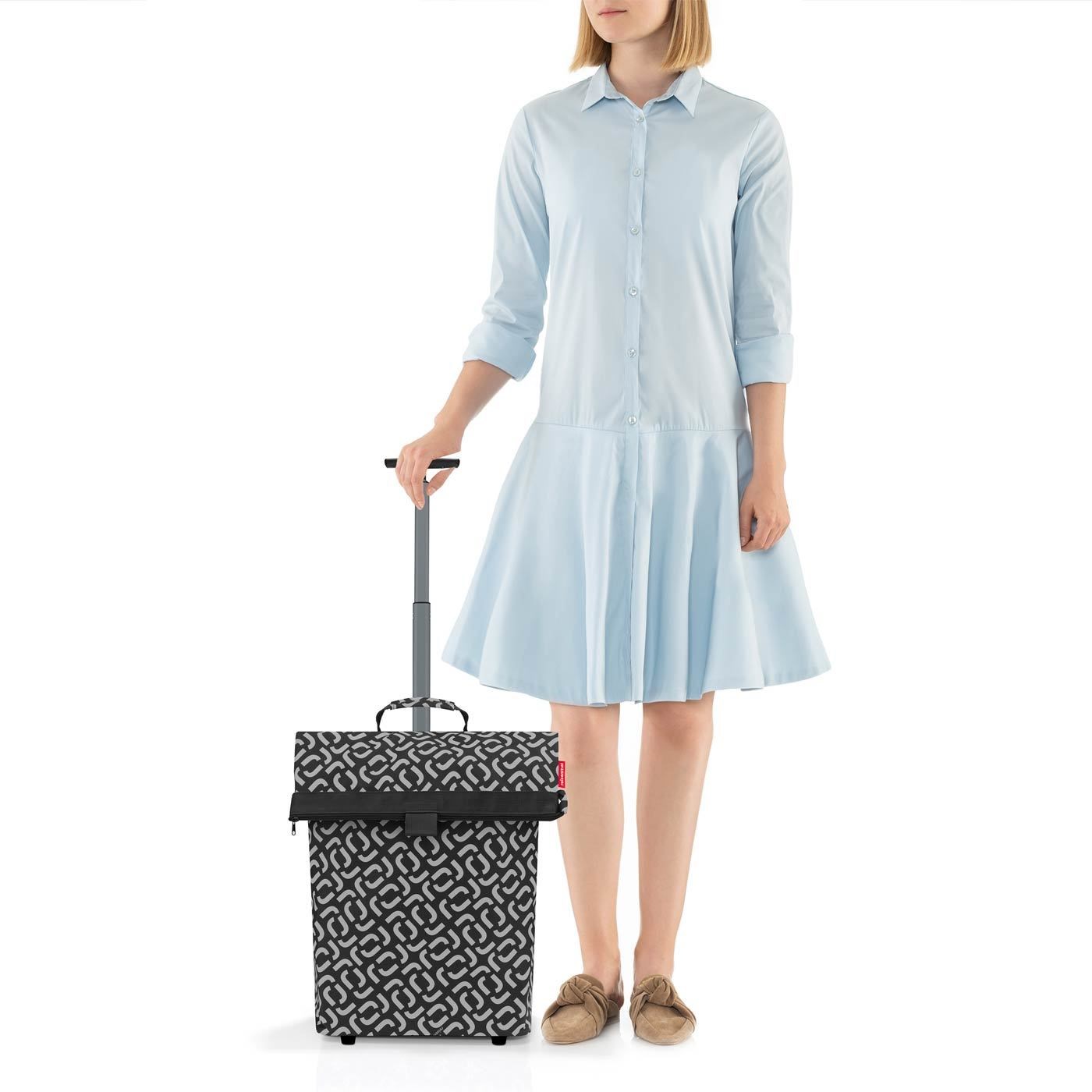 Taška na kolečkách Trolley M frame signature black_1