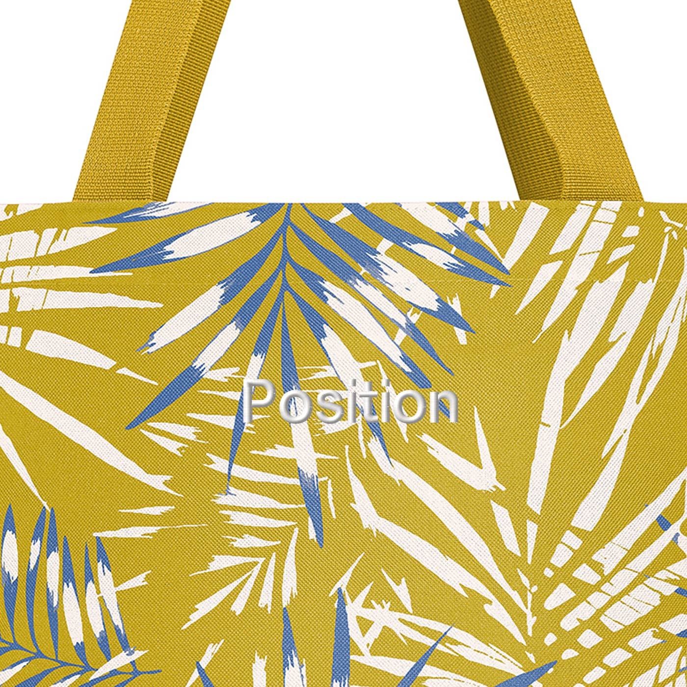 Taška přes rameno Shopper M jungle curry_1