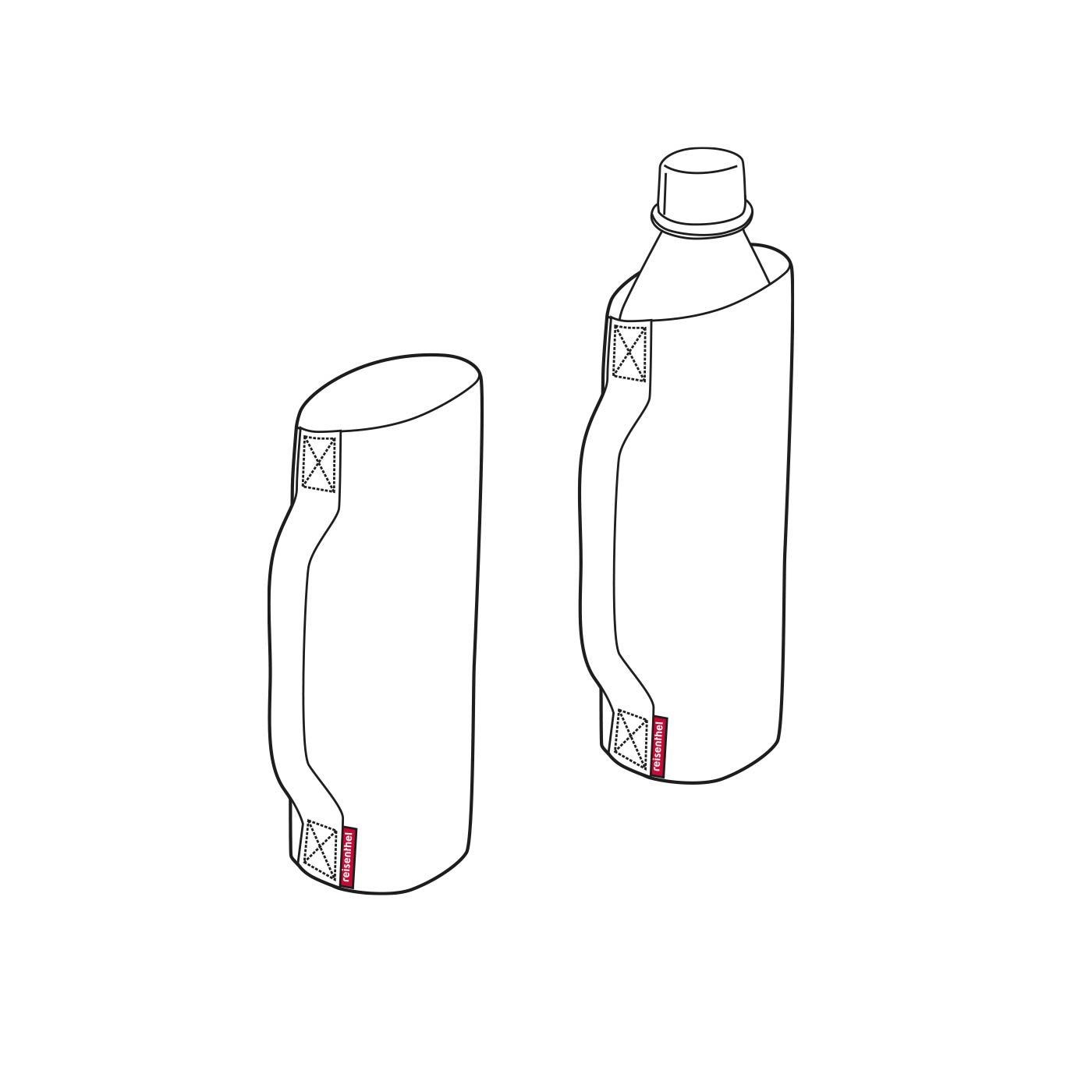 Chladící taška na lahev Cooler-Bottlebag navy_3