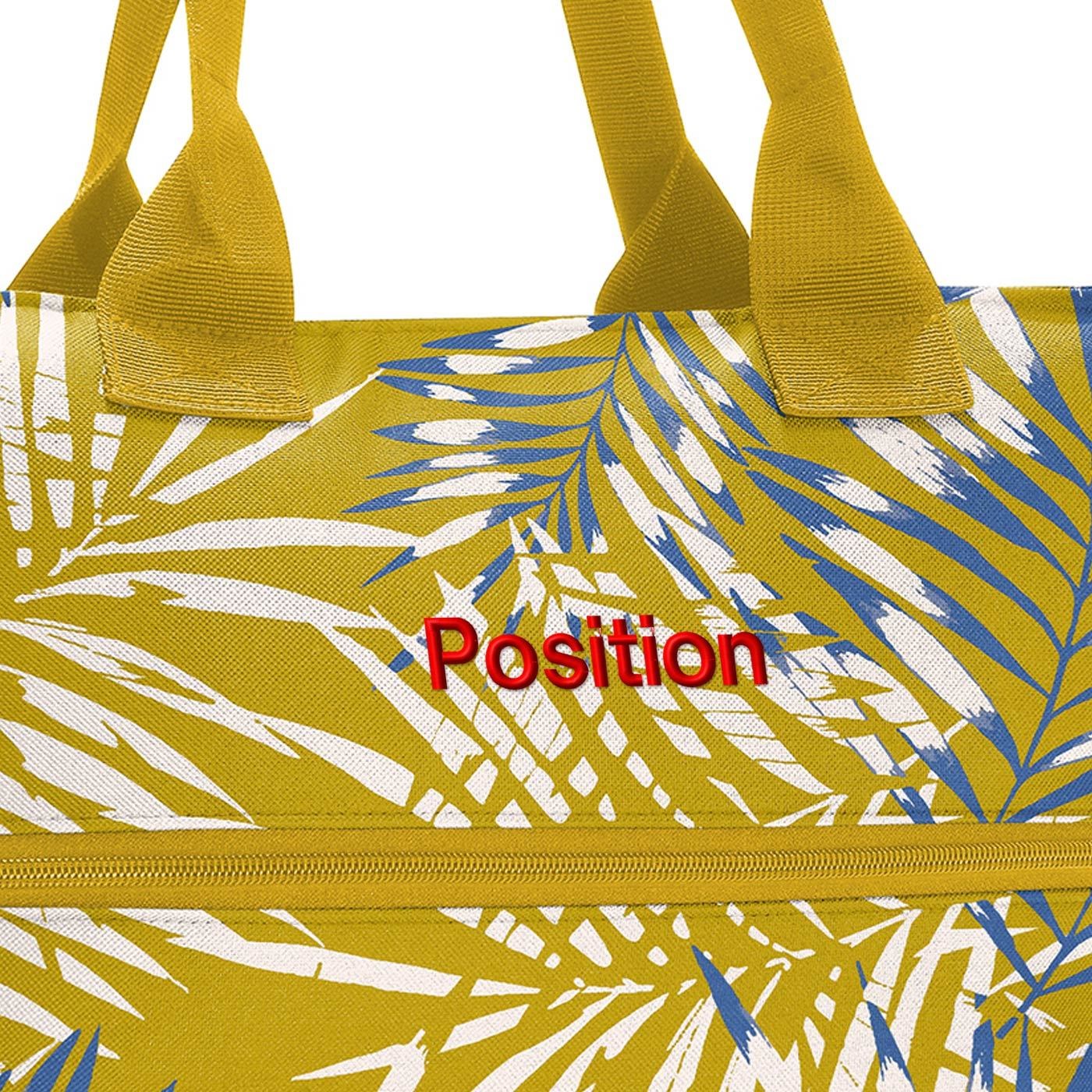 Chytrá taška přes rameno Shopper e1 jungle curry_2