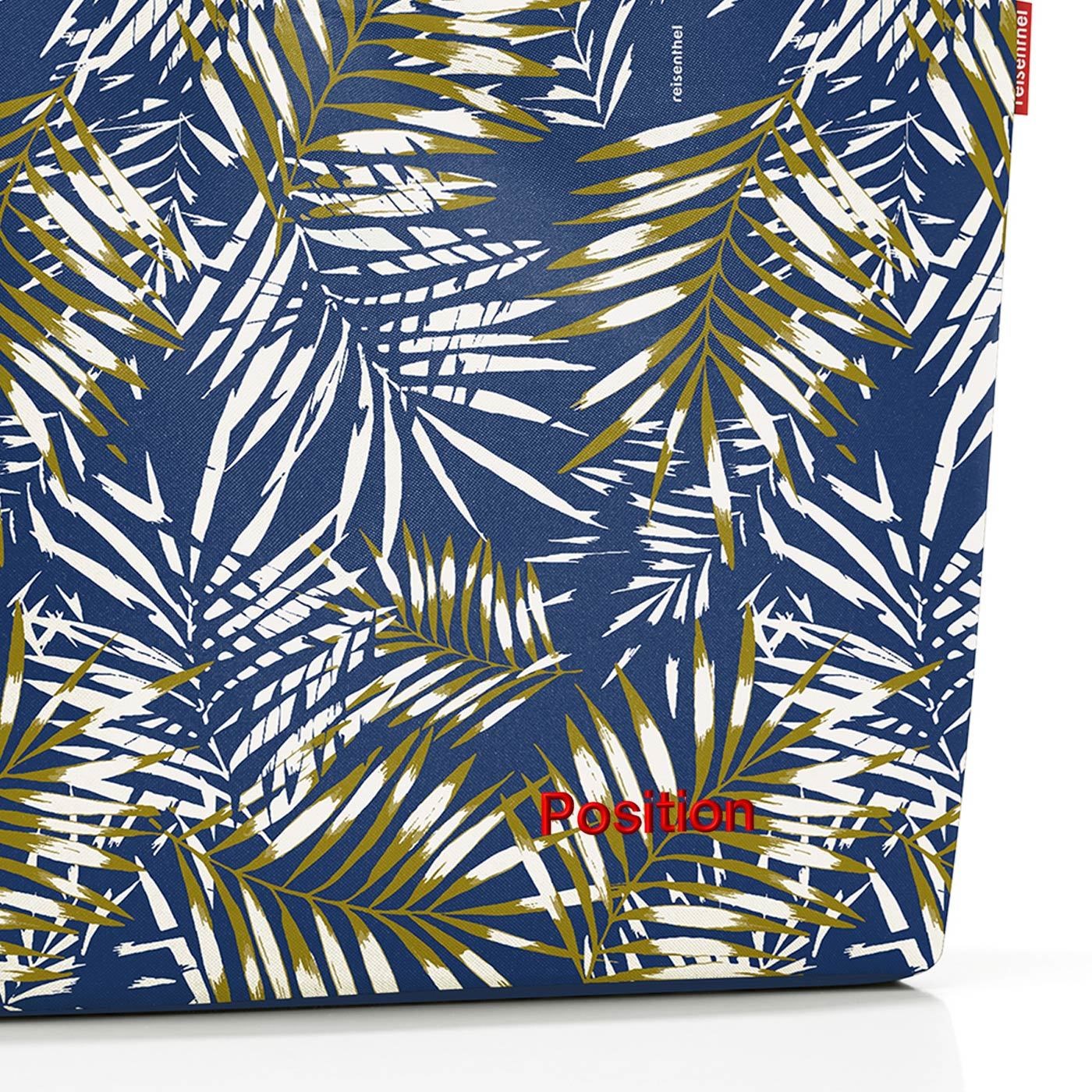 Taška přes rameno Shopper XL jungle space blue_1