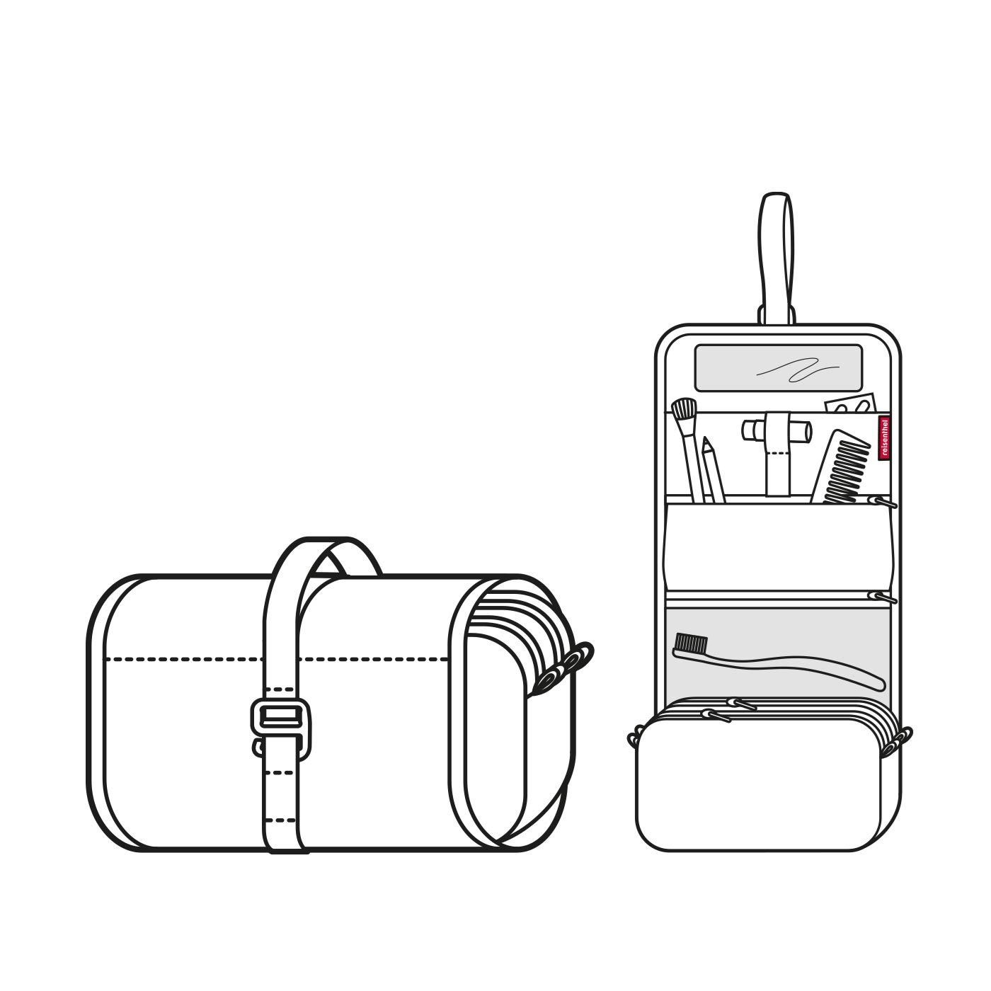 Kosmetická taška Wrapcosmetic signature navy_3