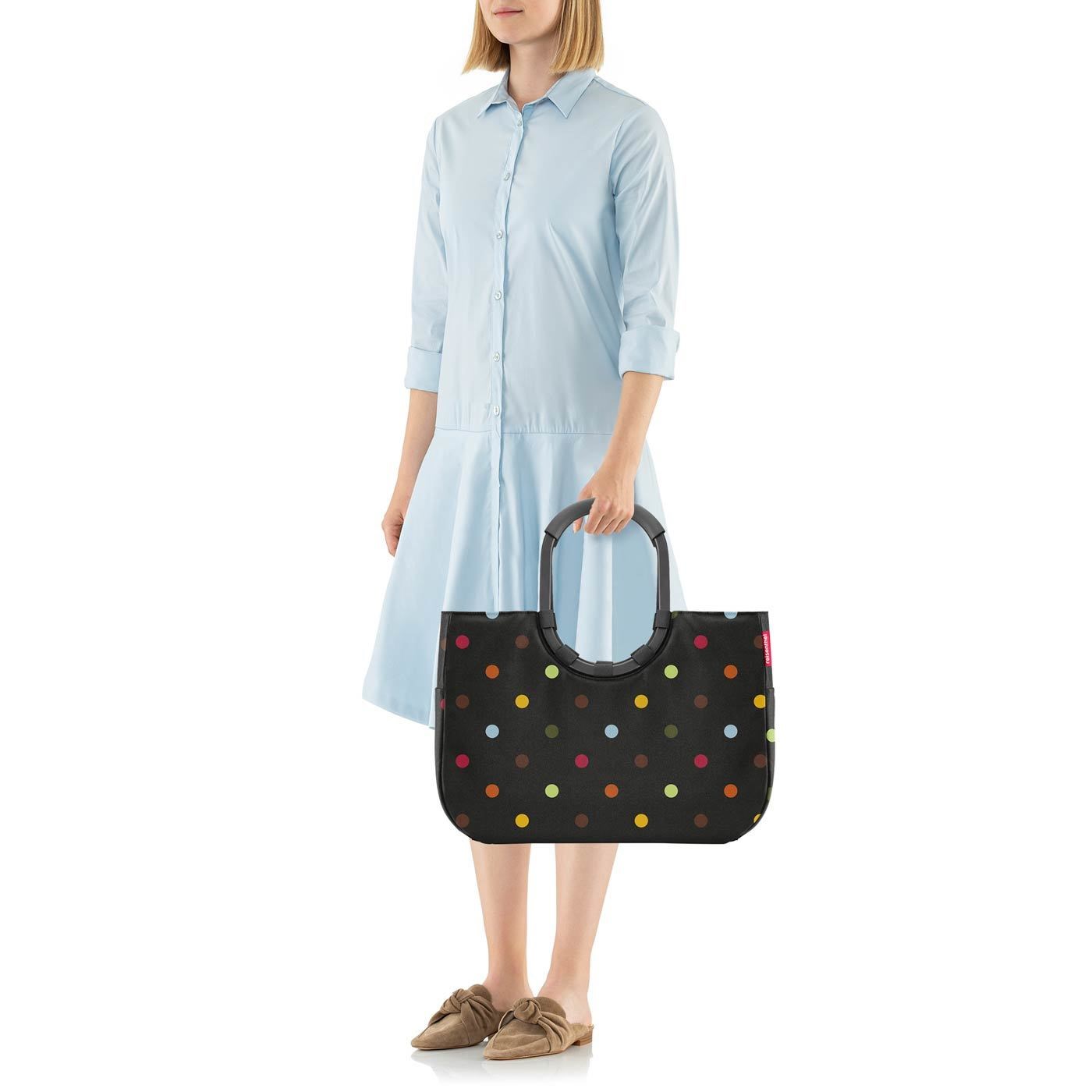 Módní taška Loopshopper L frame dots_2