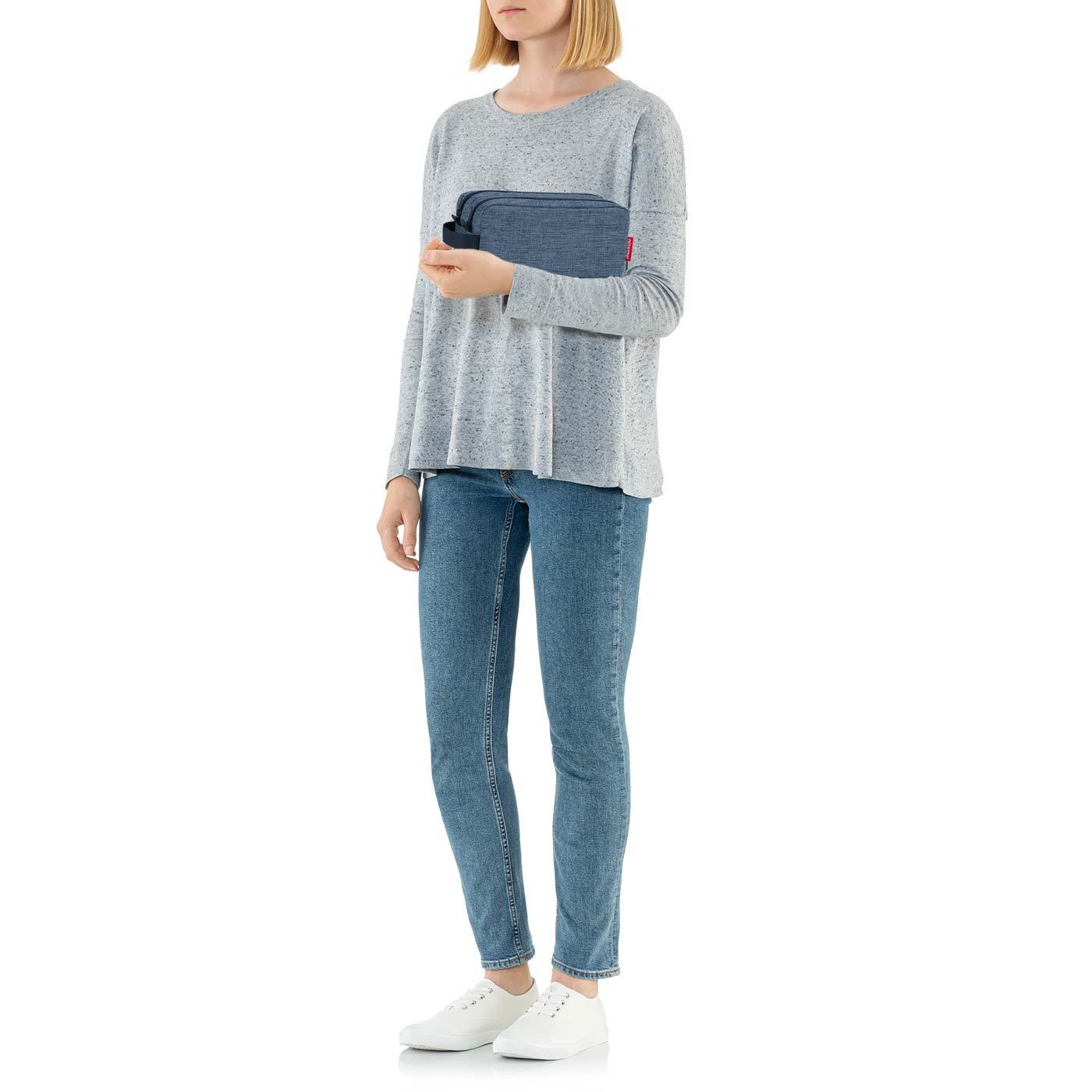 Kosmetická taška Duocase twist blue_0