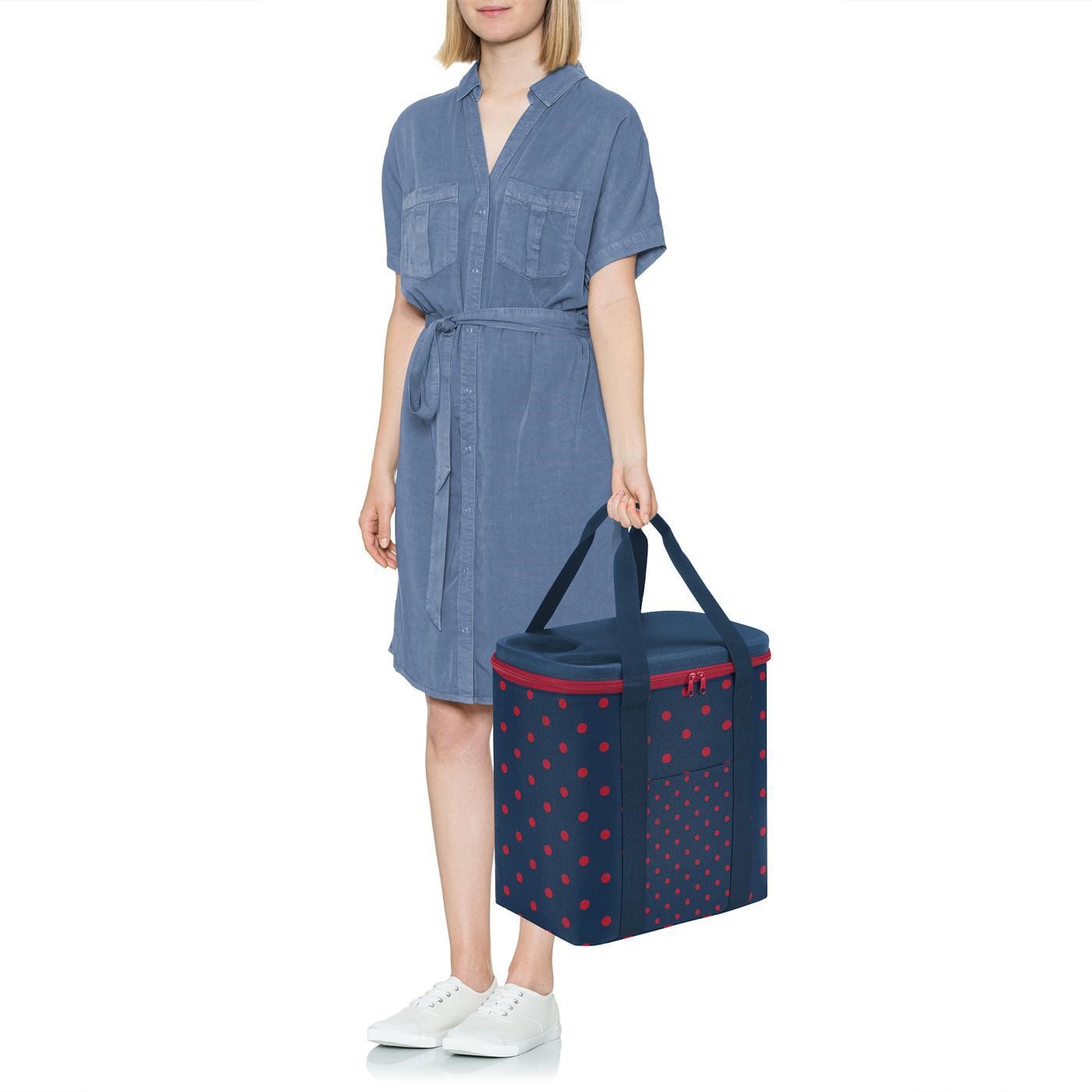 Termotaška Coolerbag XL mixed dots red_1