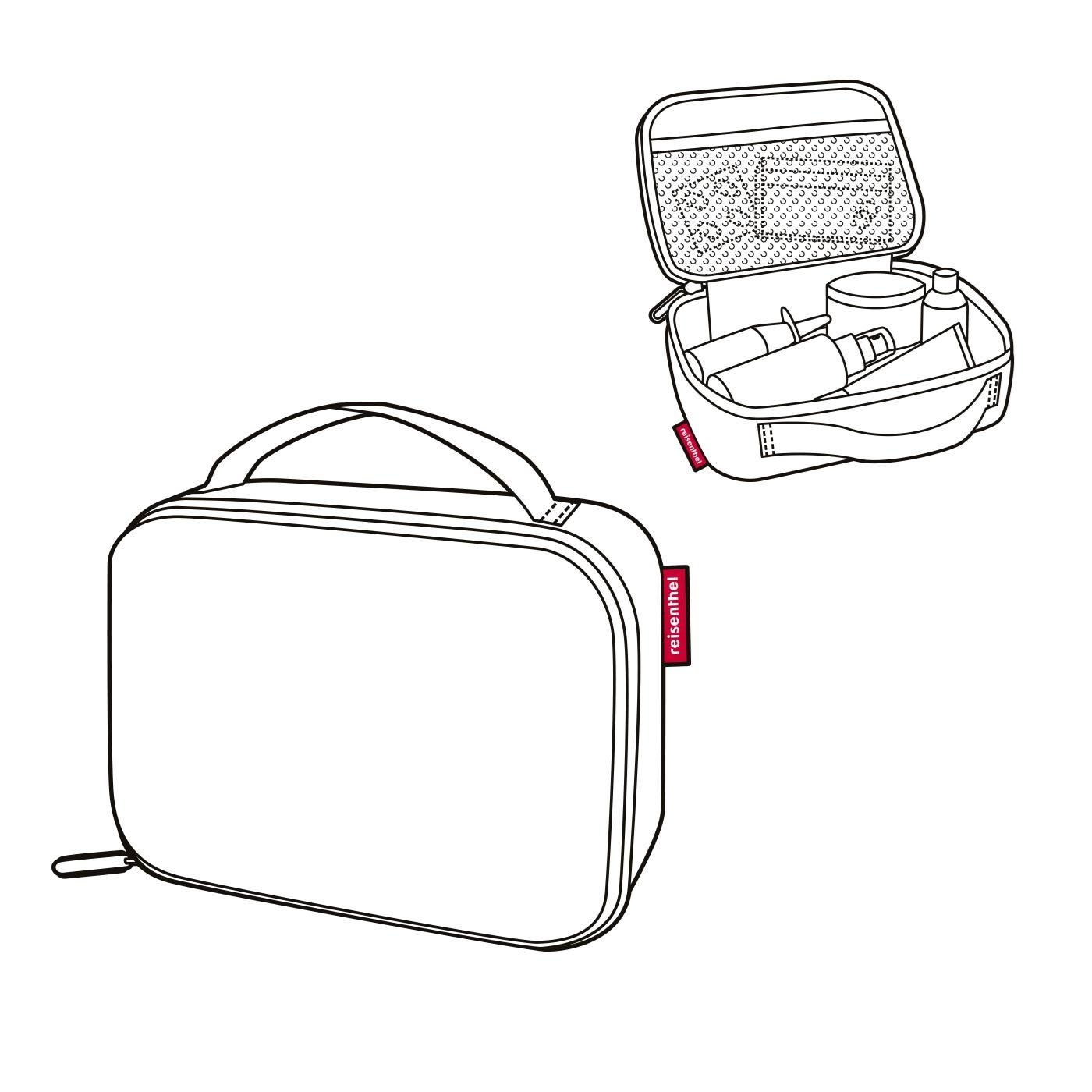 Termobox na svačinu Thermocase mixed dots red_2