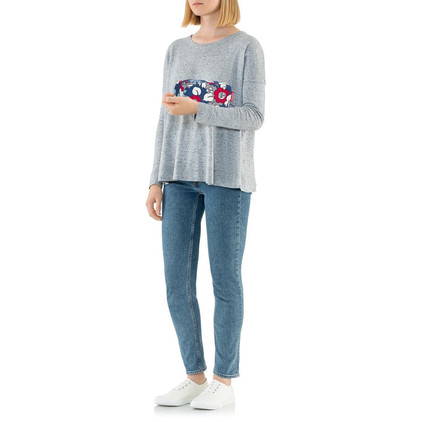 Praktické pouzdro Multicase florist indigo_0