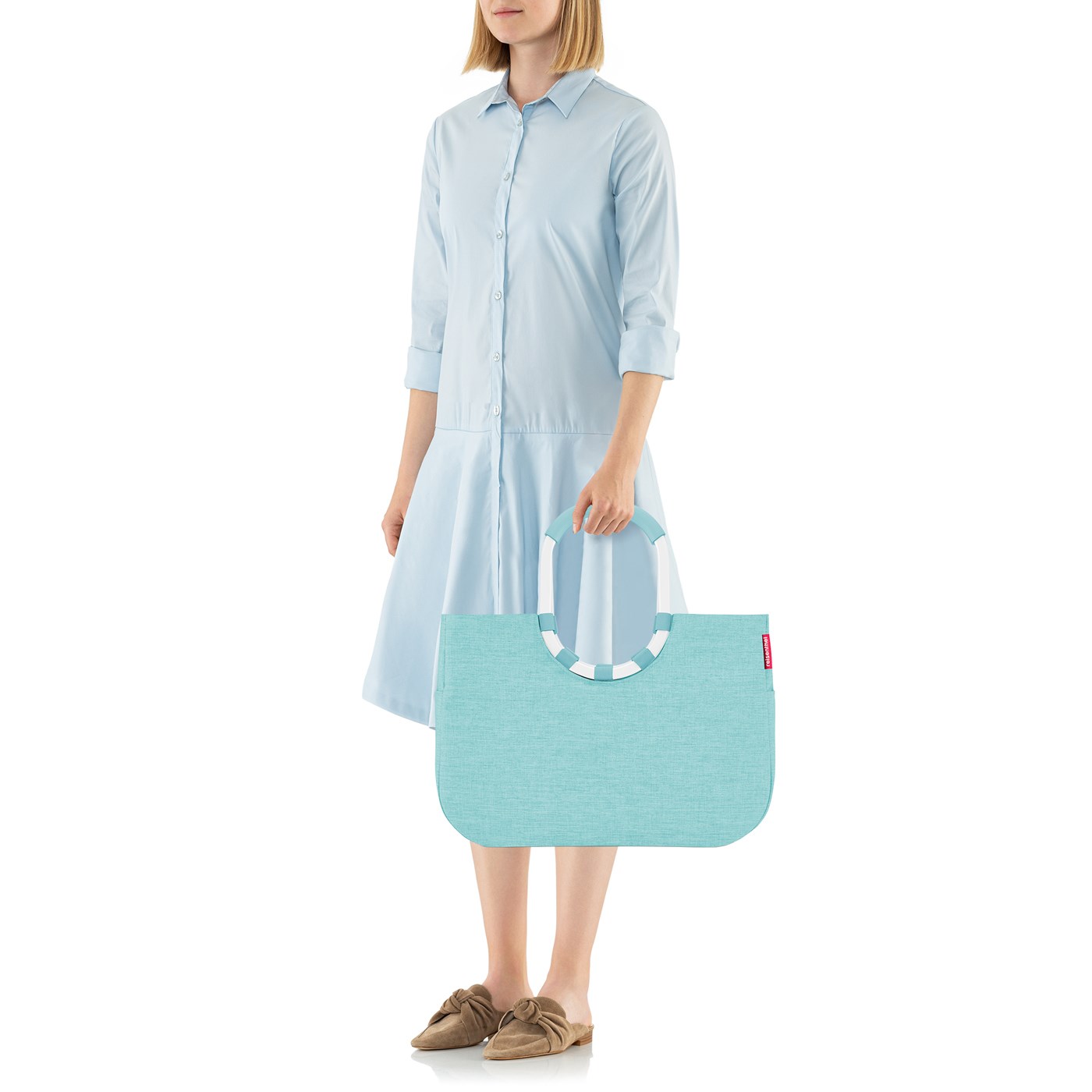 Módní taška Loopshopper L frame twist ocean_1