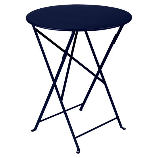 Skládací stolek BISTRO P.60 cm - Deep blue (jemná struktura)_0