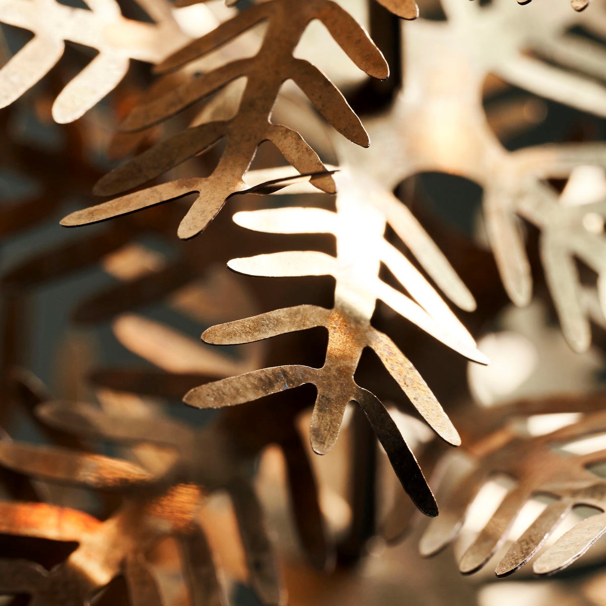 Vánoční dekorace LAMET stromek V.16,5 cm zlatá SET/3ks_2